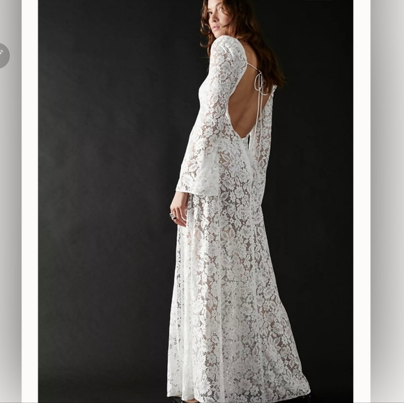 🍋For Love and Lemons Frances Maxi Dress - Picture 2 of 16